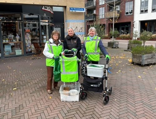 De afvaloma’s verenigen zich in de strijd tegen zwerfafval